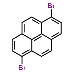 1,6-二溴芘结构式