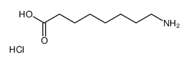 8-Aminooctanoic acid HCl结构式
