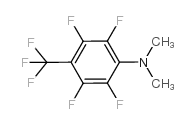 4-DIMETHYLAMINOHEPTAFLUOROTOLUENE结构式