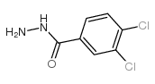 3,4-二氯苯甲酰肼结构式
