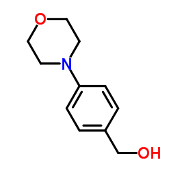 4-(4-吗啉基)苄醇结构式