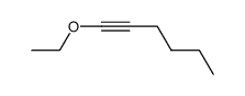 1-Ethoxy-1-hexyne结构式