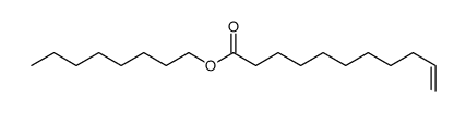 10-Undecenoic acid octyl ester结构式