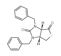 (3aS-cis)-1,3-dibenzyltetrahydro-1H-thieno[3,4-d]imidazole-2,4-dione结构式
