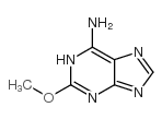 9H-Purin-6-amine,2-methoxy-结构式