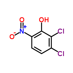 2,3-Dichloro-6-nitrophenol结构式