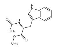 N-乙酰-L-色氨酸甲酯结构式