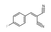 2-(4-氟亚苄基)-丙二腈结构式