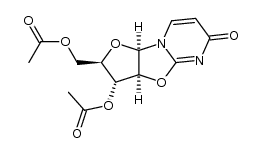 2α-(Acetoxymethyl)-3β-(acetoxy)-2,3,3aβ,8bβ-tetrahydro-6H-4-oxa-5,8a-diaza-4H-indeno[1,2-b]furan-6-one结构式