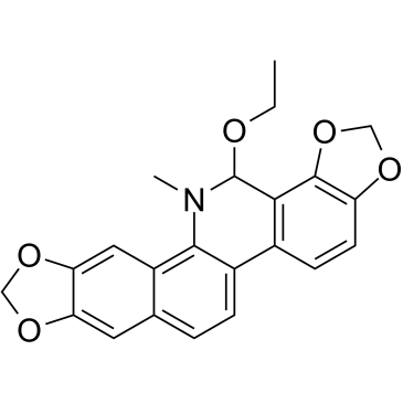 6-乙氧基二氢血根碱结构式