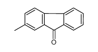 2-Methyl-9H-fluoren-9-one结构式