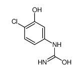 (4-chloro-3-hydroxyphenyl)urea结构式