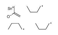 tributyl(prop-1-en-2-yloxy)stannane结构式
