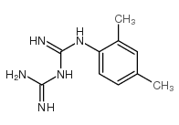1-(2,4-xylyl)biguanide结构式