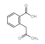 2-(2-oxopropyl)benzoic acid结构式