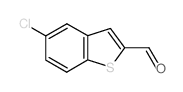 5-Chloro-1-benzothiophene-2-carbaldehyde结构式