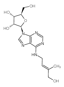 反式玉米素核糖甙结构式