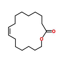 (Z)-氧代环十七碳-8-烯-2-酮结构式