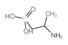 Phosphonicacid, P-(2-aminopropyl)-结构式
