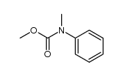 N-methyl-N-phenylcarbamic acid methyl ester结构式