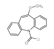 10-甲氧基亚氨基芪-5-甲酰氯结构式