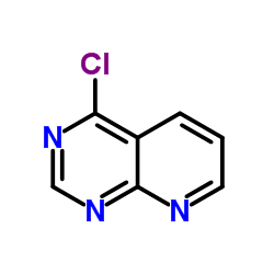 4-氯吡咯并[2,3-D]嘧啶结构式