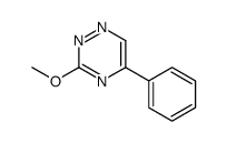 3-methoxy-5-phenyl-1,2,4-triazine结构式