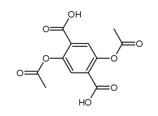 2,5-diacetoxyterephthalic acid结构式