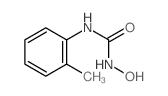 Urea,N-hydroxy-N'-(2-methylphenyl)-结构式