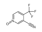4-(Trifluoromethyl)nicotinonitrile 1-oxide结构式