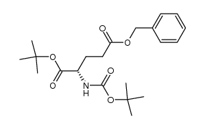 Boc-Glu(Bn)-tBu结构式
