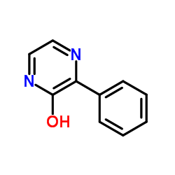 3-苯基-2(1H)-吡嗪酮结构式
