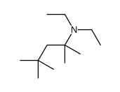 N,N-DIETHYL-TERT-OCTYLAMINE,结构式