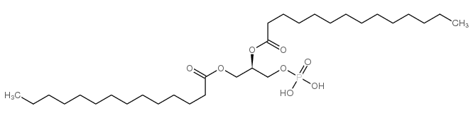 1 2-dimyristoyl-sn-glycero-3-phosphate结构式
