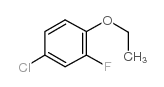 4-氯-2-氟苯乙醚结构式