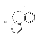 6H-Dipyrido[1,2-a:2',1'-c][1,4]diazepinediium,7,8-dihydro-, bromide (1:2)结构式