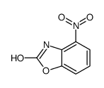 4-nitro-2(3H)-benzoxazolone结构式