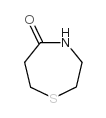 四氢-(2H)-1,4-硫氮杂革-5-酮结构式