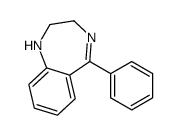 5-phenyl-2,3-dihydro-1H-1,4-benzodiazepine结构式