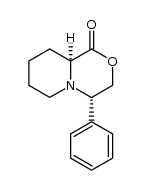 (4S,9aS)-4-phenylhexahydropyrido[2,1-c][1,4]oxazin-1-one结构式