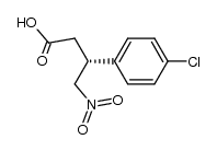 (R)-baclofen结构式