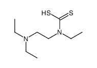 2-(diethylamino)ethyl-ethylcarbamodithioic acid结构式