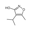 5-methyl-4-propan-2-yl-1,2-oxazol-3-one结构式