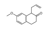 1-烯丙基-7-甲氧基-2-四酮结构式