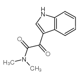 1H-Indole-3-acetamide,N,N-dimethyl-α-oxo-结构式