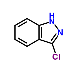 3-氯-吲唑结构式