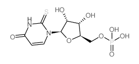 2-Thiouridine 5'-phosphate结构式