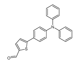 5-(4-(diphenylamino)phenyl)thiophene-2-carbaldehyde结构式