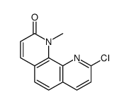 9-chloro-1-methyl-1,10-phenanthrolin-2-one结构式