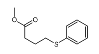 methyl 4-phenylsulfanylbutanoate结构式